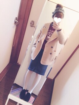 こんちゃんさん（レディース・160cm）の冬コーディネート