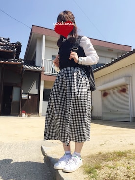 こんちゃんさん（レディース・160cm）の春コーディネート