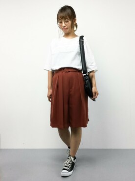 tomoyoさん（レディース・159cm）の夏コーディネート
