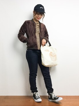 tomoyoさん（レディース・159cm）の秋コーディネート