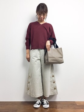 tomoyoさん（レディース・159cm）の秋コーディネート