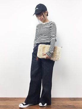 tomoyoさん（レディース・159cm）の秋コーディネート
