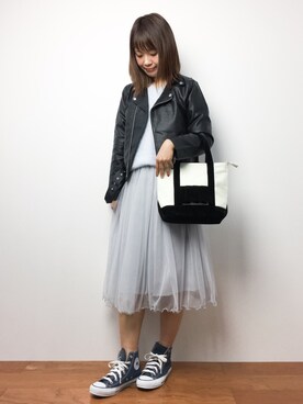 tomoyoさん（レディース・159cm）の秋コーディネート