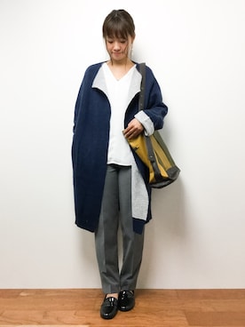 tomoyoさん(レディース・159cm)の秋コーディネート