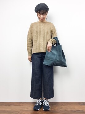 tomoyoさん（レディース・159cm）の秋コーディネート