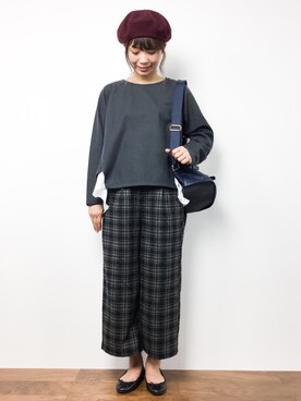 tomoyoさん（レディース・159cm）の秋コーディネート