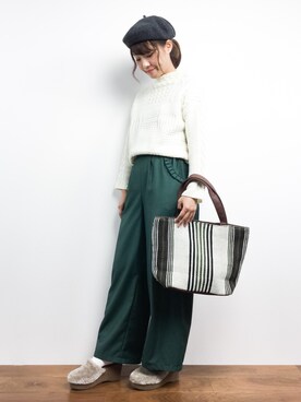 tomoyoさん（レディース・159cm）の秋コーディネート