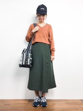 tomoyoさん（レディース・159cm）の秋コーディネート