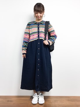 tomoyoさん（レディース・159cm）の秋コーディネート