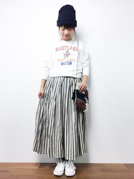 tomoyoさん(レディース・159cm)の秋コーディネート