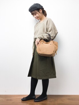 tomoyoさん(レディース・159cm)の秋コーディネート