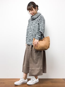 tomoyoさん（レディース・159cm）の秋コーディネート