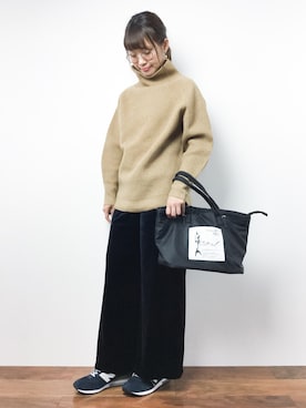 tomoyoさん（レディース・159cm）の秋コーディネート