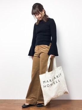 「フレアスリーブ」｜tomoyoさん（レディース・159cm）の秋コーディネート