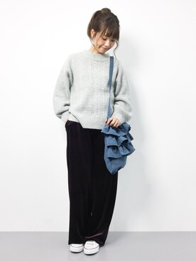 tomoyoさん（レディース・159cm）の冬コーディネート