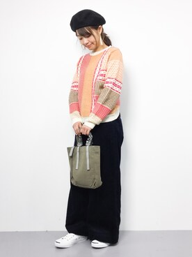 tomoyoさん（レディース・159cm）の冬コーディネート