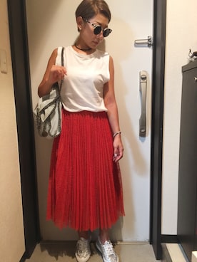 M A I さん（レディース・156cm）の夏コーディネート