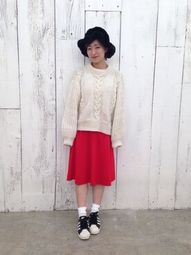 Yoshida Aoiさん(レディース・155cm)の秋コーディネート