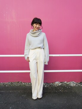 Yoshida Aoiさん(レディース・155cm)の秋コーディネート