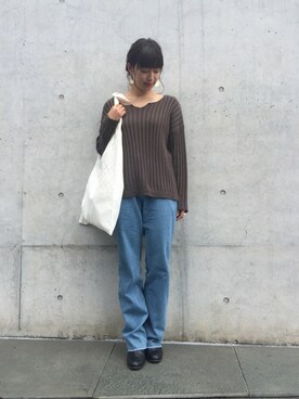 Yoshida Aoiさん（レディース・155cm）の春コーディネート