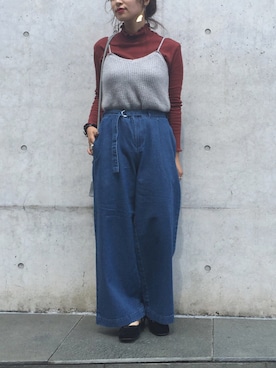 Yoshida Aoiさん(レディース・155cm)の秋コーディネート