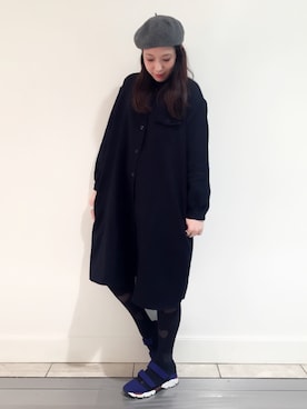 「orslow」｜「アイテム（ワンピース/ドレス）」を使った、Hoさん（レディース・162cm）の秋コーディネート