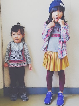 pipizooさん（キッズ・120cm）の秋コーディネート