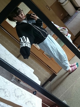 「アイテム（ジャージ）」を使った、まーさんさん（レディース・153cm・20代）の夏コーディネート