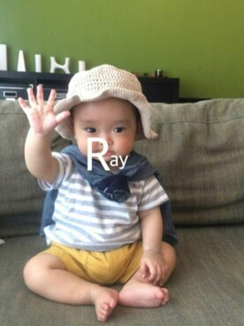 rayさん(キッズ・70cm)の春コーディネート