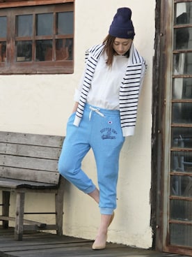 「Champion」｜keiさん（レディース・159cm）の春コーディネート