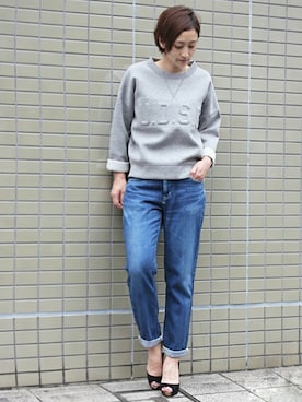 「ボンディング」｜keiさん（レディース・159cm）の秋コーディネート