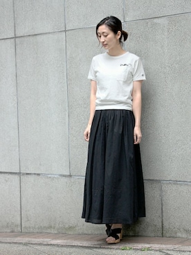 「Champion」｜keiさん（レディース・159cm）の春コーディネート