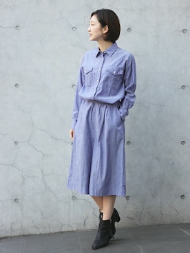 「スカーチョ」｜keiさん（レディース・159cm）の春コーディネート