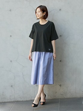 「スカーチョ」｜keiさん（レディース・159cm）の夏コーディネート