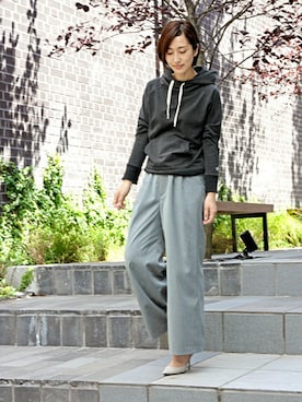 「The DUFFER of ST.GEORGE（ザダファーオブセントジョージ）のアイテム」を使った、keiさん（レディース・159cm）の秋コーディネート