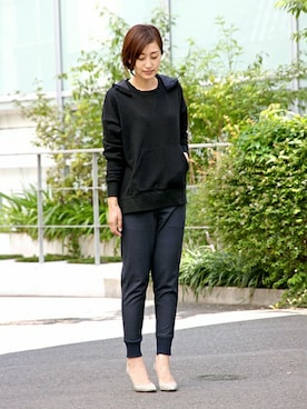 「ジョガーパンツ」｜keiさん（レディース・159cm）の夏コーディネート