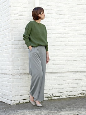 「The DUFFER of ST.GEORGE（ザダファーオブセントジョージ）のアイテム」を使った、keiさん（レディース・159cm）の秋コーディネート
