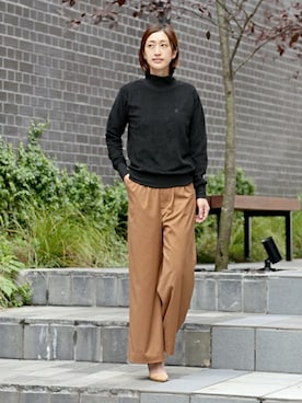 「The DUFFER of ST.GEORGE（ザダファーオブセントジョージ）のアイテム」を使った、keiさん（レディース・159cm）の秋コーディネート