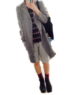 「Y-3（ワイスリー）のアイテム（その他アウター）」を使った、tmsay000さん（レディース・165cm）の夏コーディネート