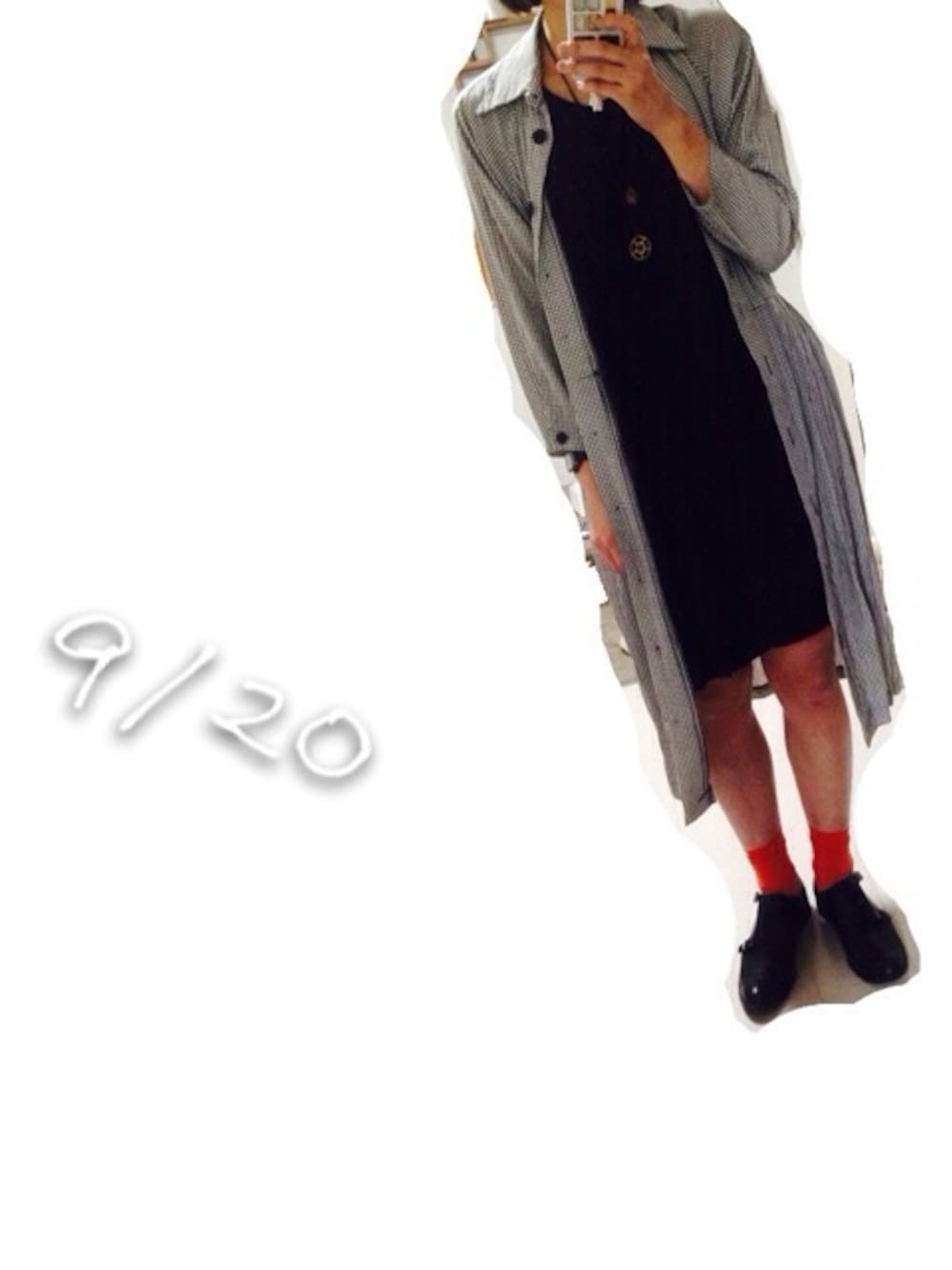 「grimoire、onepiece、ダブルモンク、Vivienne Westwood」｜「BEAUTY&YOUTH UNITED ARROWSのBYTF レザーダブルモンクスリッポン（その他シューズ、ブラック系）」を使った、tmsay000さん（レディース・165cm）の秋コーディネートの1枚目の写真