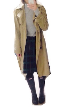 「united arrows」｜「アイテム（レインシューズ）」を使った、tmsay000さん（レディース・165cm）の秋コーディネート
