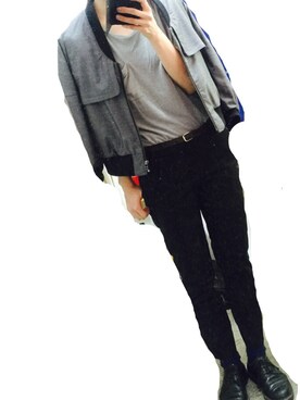 「And A（アンドエー）のアイテム（ジャケット/アウター）」を使った、tmsay000さん（レディース・165cm）の夏コーディネート