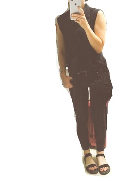 「sanuk（サヌーク）のアイテム（サンダル）」を使った、tmsay000さん（レディース・165cm）の夏コーディネート