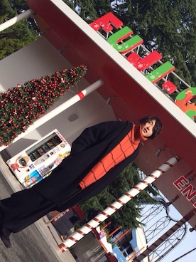 「SASQUATCHfabrix.（サスクワァッチファブリックス）のアイテム」を使った、SHIGEさん（メンズ・177cm）の冬コーディネート