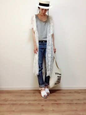 はなさん（レディース・165cm）の夏コーディネート