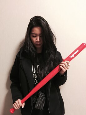 「UNDERCOVER（アンダーカバー）のアイテム（その他アウター）」を使った、Charmtjyさん（レディース・167cm）の春コーディネート