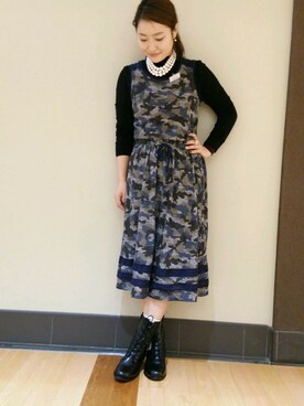 Himeさん（レディース・158cm）の冬コーディネート