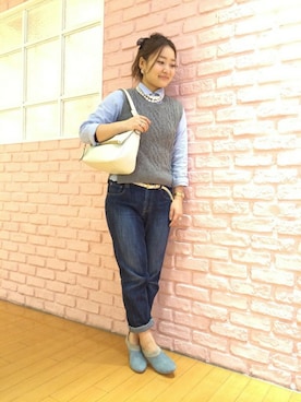 Himeさん（レディース・158cm）の冬コーディネート