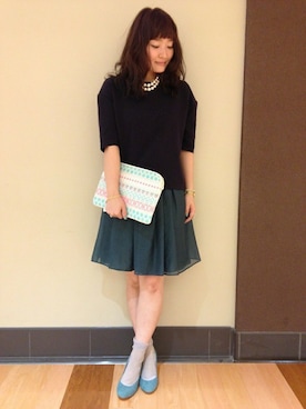 Himeさん（レディース・158cm）の冬コーディネート