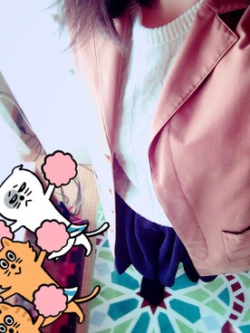 なっちさん（レディース・158cm）の冬コーディネート